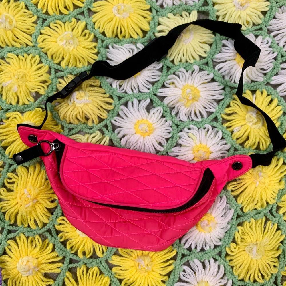 Neon Pink Fanny Pack